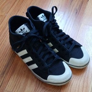 ADIDAS canvas high tops